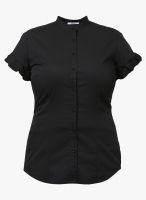 Gas Black Solid Shirt