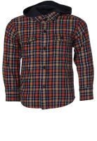 Gini & Jony Orange Casual Shirt