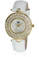 Gio Collection Gio G0026-05 White/Gold Analog Watch