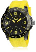 Gio Collection Su-1545-Ywyw Yellow/Black Analog Watch