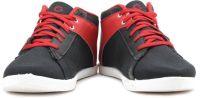 Globalite Astral Men High Ankle Sneakers(Black, Red)