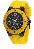 Guess Overdrive W11619G5 Yellow/Black Analog Watch