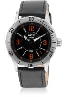 Helix Ti016Hg0000 Black/Black Analog Watch