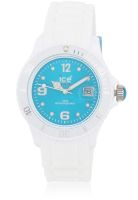 Ice White Analog Watch