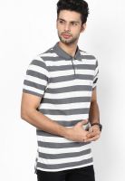 Indian Terrain Grey Polo T-Shirt