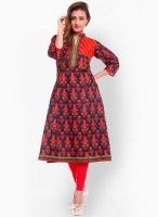 Kurti'S Red Printed Kurtis