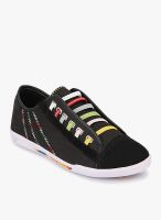 MB Collection Black Casual Sneakers