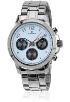 Maxima Attivo 27552Cmgi Silver/White Analog Watch