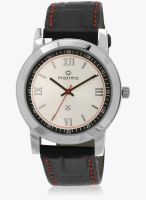 Maxima Attivo Collection Black/Silver Analog Watch