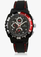 Maxima Hybrid Collection Black/Black Analog Watch