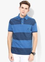 Nautica Aqua Blue Polo T-Shirt