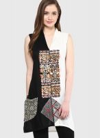 Peppertree Off White Printed Kurtis