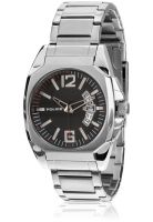 Police 12897Js/02M Silver/Black Analog Watch