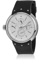 Puma Hero-S 89020902 Black/Silver Analog Watch