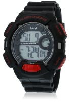 Q&Q M132J004Y Black/Grey Digital Watch