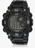 Q&Q M133j001y-Sor Black/Black Digital Watch