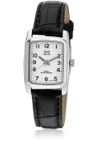 Q&Q P333J304Y Black /White Analog Watch