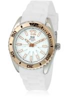 Q&Q Q778J501Y White/White Analog Watch