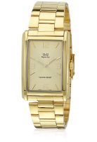 Q&Q R348-003Y Golden/Golden Analog Watch