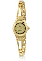 Q&Q S127-010Ny Golden/Golden Analog Watch