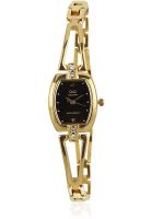 Q&Q S133-002Ny Golden/Black Analog Watch