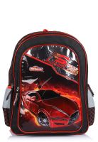 Simba 18 Inches Majorette Speed Limit Less Red School Bag