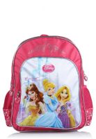 Simba 18 Inches Princess Dark Glow Pink School Bag