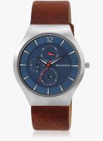 Skagen Skagen Grenen Brown/Blue Analog Watch