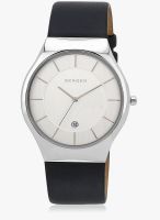 Skagen Skagen Grenen Navy Blue/Silver Analog Watch