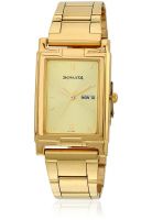 Sonata Nc7041Ym02A-Sl798A Golden/Golden Analog Watch