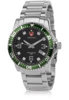 Swiss Eagle Swiss made Dive SE-9007-33 Silver/Black Analog Watch