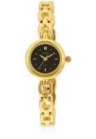 Timex Ao04 Golden/Black Analog Watch