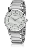 Timex Classics Ti000r40800 Silver Analog Watch