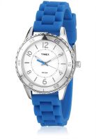 Timex Fashion T2P021 Blue/White Analog Watch