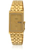 Timex G311 Golden/Champagne Analog Watch
