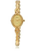 Timex Lk02 Golden/Champagne Analog Watch