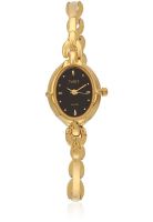 Timex Lk05 Golden/Black Analog Watch