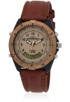 Timex Mf13 Brown/Beige Analog WatchMF13 Brown/Beige Analog Watch