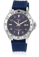 Timex T2p032 Blue/Blue Analog Watch