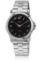 Timex Ti000q70300 Silver/Black Analog Watch