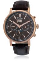 Titan 90001Wl02J Brown/Brown Chronograph Watch