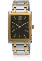 Titan Ne9327bm02j Silver/Black Analog Watch