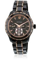 Titan Ne9452Kd02J Black Analog Watch