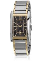 Titan Regalia 9280BM02 Silver/Black Analog Watch