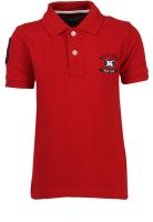 Tommy Hilfiger Red Polo Shirt