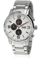 Tommy Hilfiger Th1710338J Silver/White Chronograph Watch