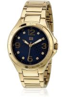 Tommy Hilfiger Th1781317J Gold/Blue Analog Watch