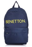 United Colors of Benetton Black Backpack