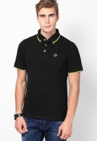 s.Oliver Black Polo T-Shirt