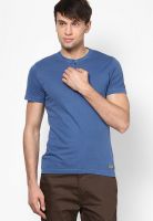 s.Oliver Blue Henley T-Shirt